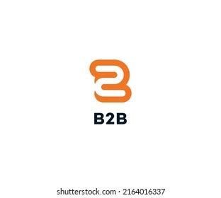 B2b Logo Design Vector Template Stock Vector (Royalty Free) 2164016337 ...