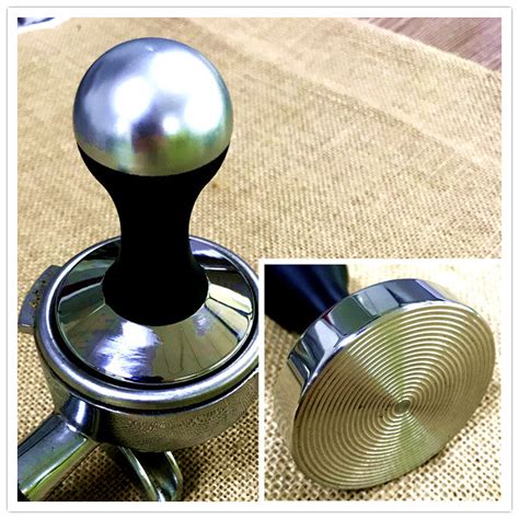 Espresso Coffee Tamper Stainless Steel 58MM – BaristaSpace Espresso Coffee Tool including milk ...