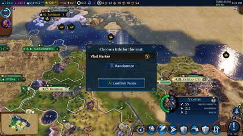 Best random vampire name : r/CivVI