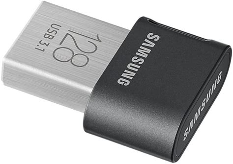 Samsung FIT Plus USB 3.1 Flash Drive, 128GB Storage Capacity, Up to 400MB/s Read Speed, USB 3.1 ...