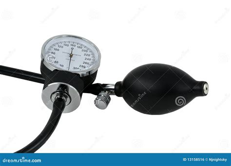 Sphygmomanometer And Bulb Royalty Free Stock Image - Image: 13158516