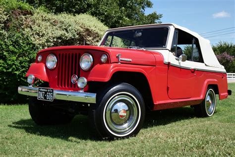 1,400-Mile 1967 Jeep Jeepster Commando Convertible 3-Speed for sale on ...