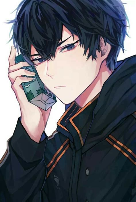 "Thats not a phone kageyama." Hinata said. "Shut up Baka!" Kageyama yelled back. Anime Boys, Cat ...