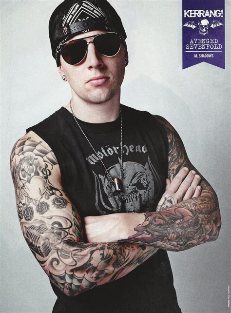 Avenged Sevenfold Kerrang! Posters - M. Shadows | Matt shadows, M ...