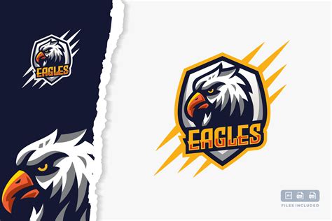 Eagle Mascot Logo Graphic by magestic.std · Creative Fabrica