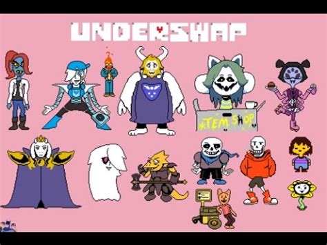 UnderSwap All Character Themes - YouTube