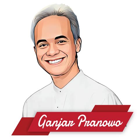 Ganjar Pranowo Cartoon 31602757 PNG