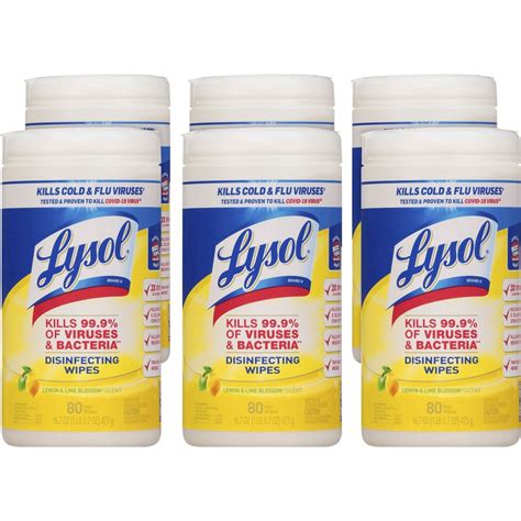 Wholesale Lysol Disinfecting Wipes RAC77182CT in Bulk