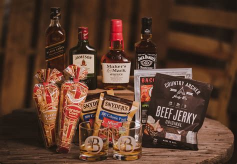 Whiskey Lover Gift Basket With Whiskey, Snacks, Glasses - Gifter World