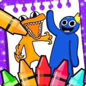 Download Rainbow Friends Orange Color android on PC