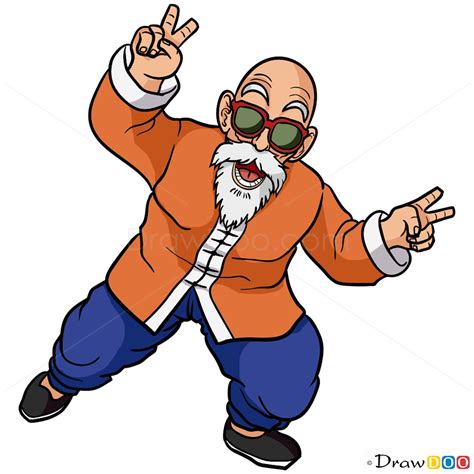 How to Draw Master Roshi, Dragon Ball Z