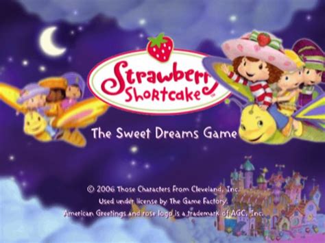 Strawberry Shortcake: The Sweet Dreams Game Screenshots for PlayStation 2 - MobyGames