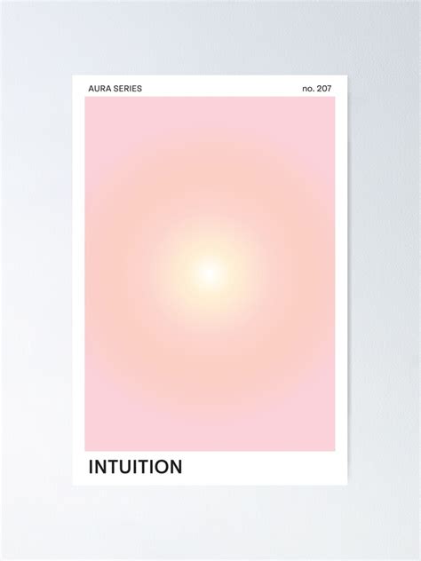 "Pink Aesthetic Aura Energy Art Glow Poster" Poster for Sale by mystikwhale | Redbubble