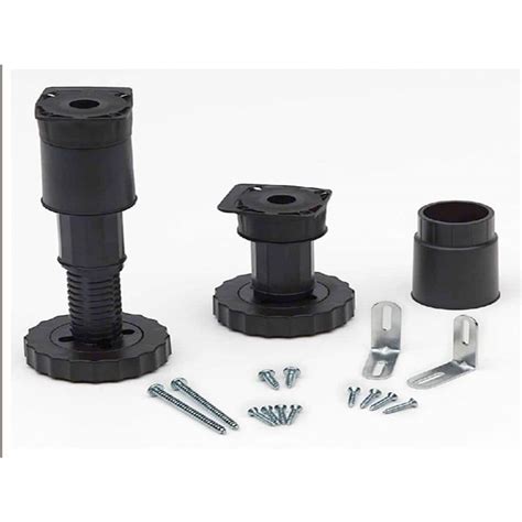 ClosetMaid 3-3/4 in. 8 in. Adjustable Universal Utility Cabinet Leveling Kit-12009 - The Home Depot