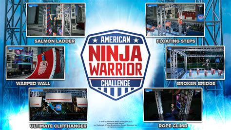 American Ninja Warrior Challenge Will Bring The Classic Obstacles To Us ...