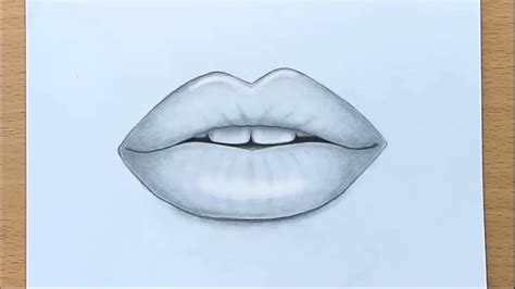 Drawing Of Lips Easy | Lipstutorial.org
