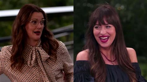 Watch Drew Barrymore & Dakota Johnson Reference *That* Ellen Clip