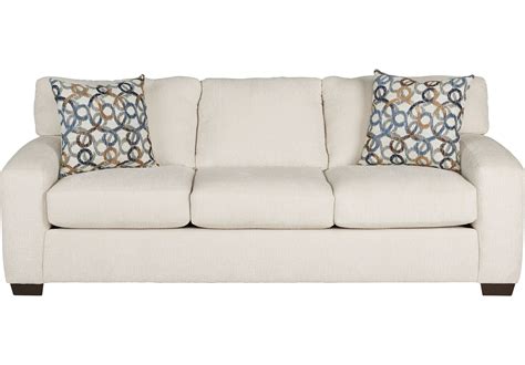 Lucan Cream Sleeper Sofa - Sofas (Beige) | Dining room chair cushions ...