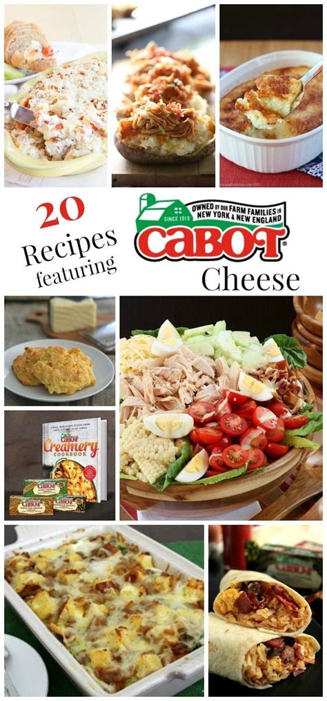 20 Recipes featuring Cabot Cheese | Food recipes, Cabot cheese, Favorite recipes