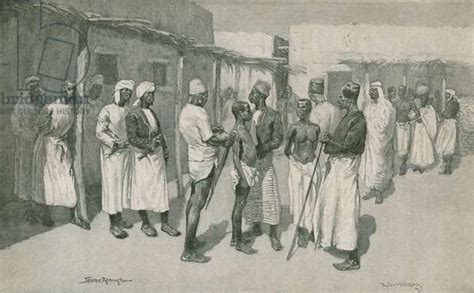 Image of African slave trade continued throughout the 19th century ...