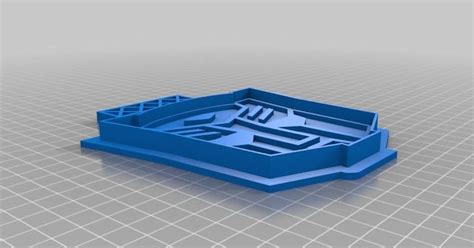 Transformers Autobot Cookie Cutter by plbogen | Download free STL model | Printables.com