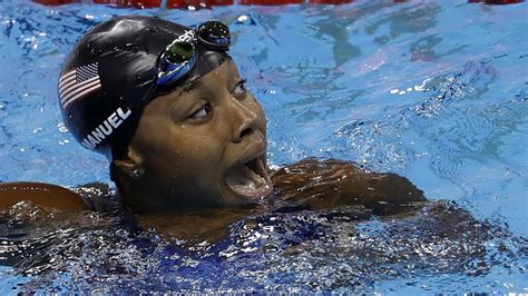 Simone Manuel: first Black female swimmer to win individual Olympic ...