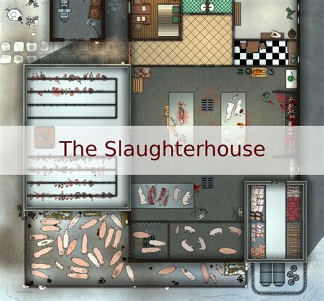 Slaughterhouse - 25 x 25 - Cthulhu Architect