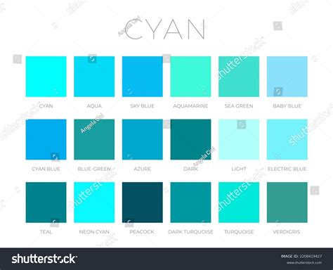 Sure, Heres A Blog Post Title In Vietnamese Using Your Keyword Aqua Blue Color Chart At The ...