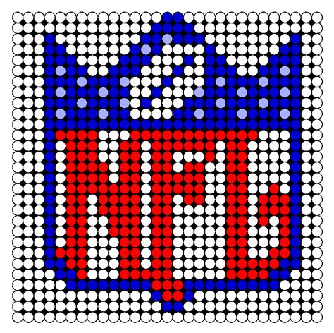 Easy Perler Bead Football This post contains affiliate links