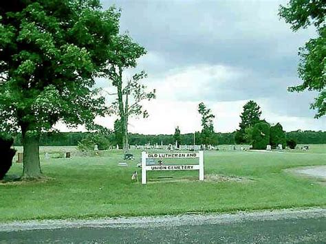 Old Lutheran and Union Cemetery - Huntington County, Indiana