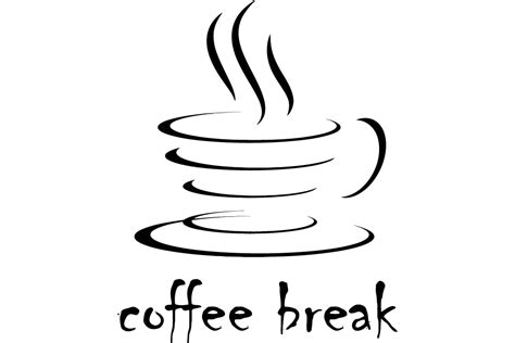 Coffee Break Time Vector Image | Coffee break, Coffee, Broken