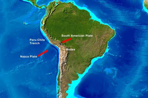 Andes: Collision of Oceanic and Continental Plates - A Learning Family