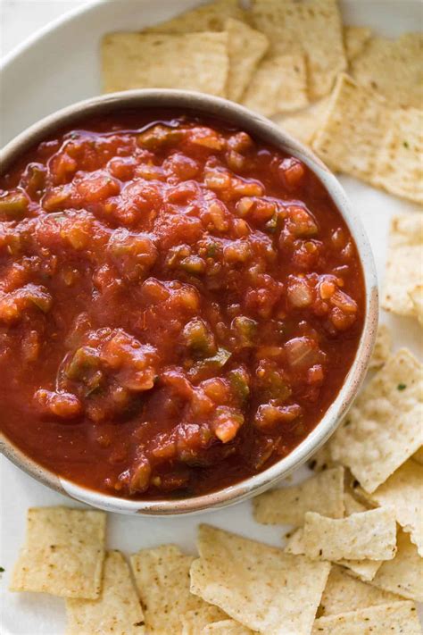 Salsa Recipe (Authentic Mexican) - Cafe Delites