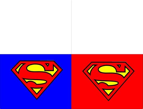 Printable Superman Logos pertaining to Superman Birthday Card Template - Professional Template Ideas