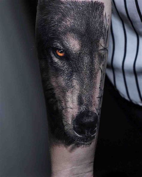 Realistic Wolf Arm Tattoo - Best Tattoo Ideas Gallery | Tatuagem de animais, Tatuagem olho ...