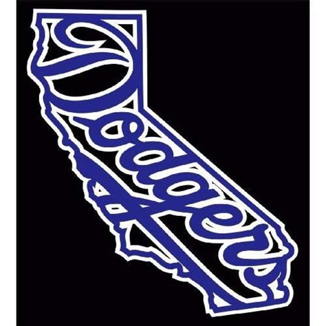 Los Angeles LA Dodgers California Sports Vinyl Decal Sticker CUSTOM ...