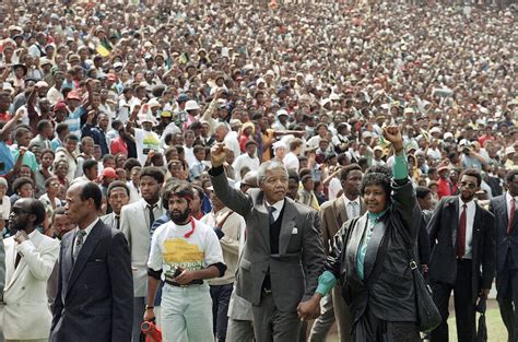 Nelson Mandela's freedom 30 years ago marked a new South African era ...