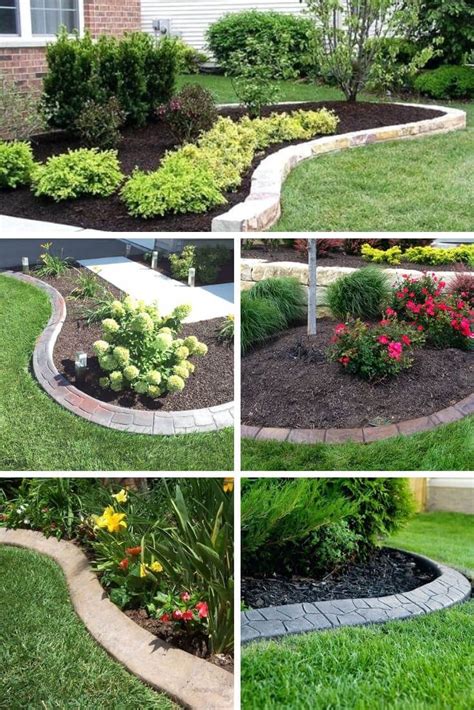 21+ Brilliant & Cheap Garden Edging Ideas With Pictures For 2019 in 2020 | Garden edging ...