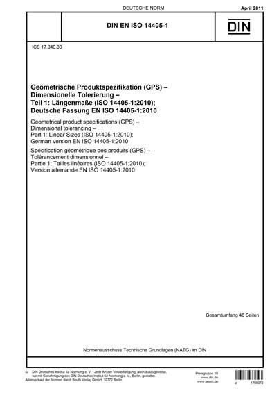 DIN EN ISO 14405-1:2011 DE - Geometrische Produktspezifikation (GPS ...