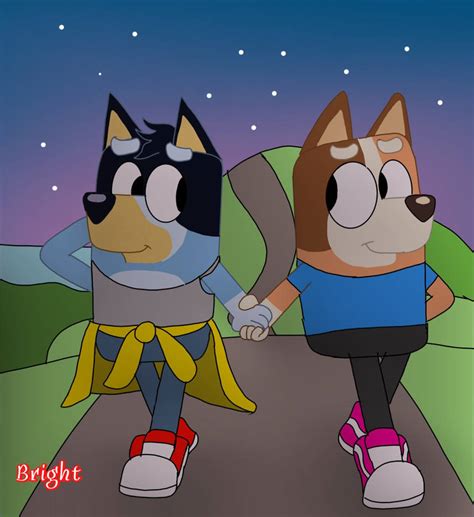 When Bandit Met Chilli by thebrightstar30 on DeviantArt