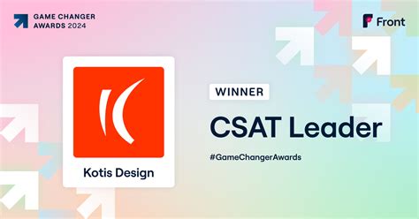 Customer Service Game Changer Awards | Kotis Design