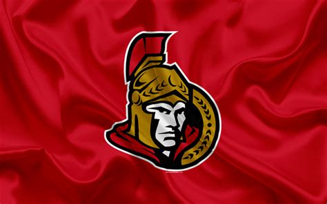 Download wallpapers Ottawa Senators, hockey club, NHL, emblem, logo ...