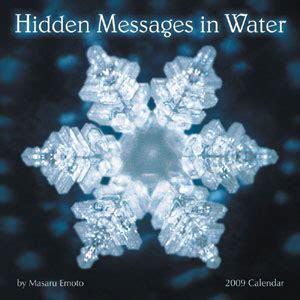 THE HIDDEN MESSAGES OF WATER BY DR. MASARU EMOTO