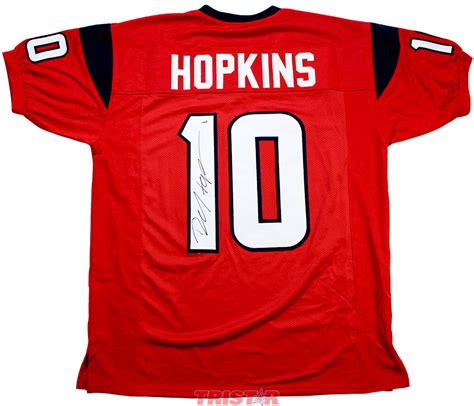 DeAndre Hopkins Autographed Houston Texans Custom Jersey