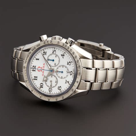 Omega Olympic Collection Timeless Chronograph Automatic // 321.10.42.50.04.001 // Pre-Owned ...