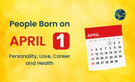 People Born on April 1 Personality, Love, Career, And Health