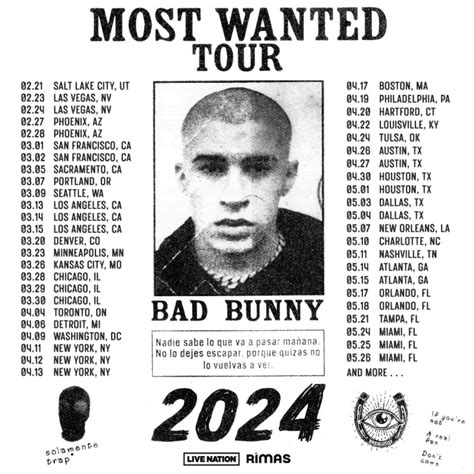 Bad Bunny announces 2024 North American tour | The FADER