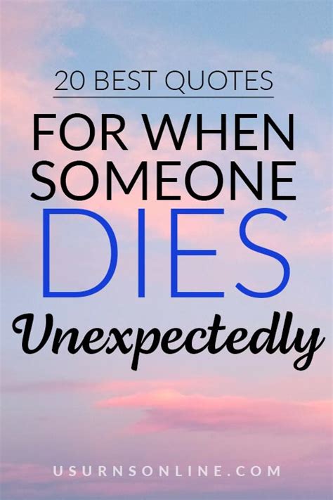 30 Simple Things To Say When Someone Dies Unexpectedly » US Urns Online