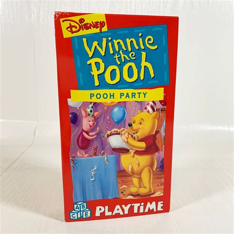 [NEW] Winnie the Pooh - Pooh Party (VHS) Disney Playtime | eBay