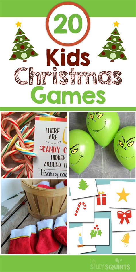 20 fun and easy Christmas games for kids | My Silly Squirts